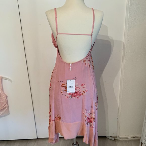NWT FREE PEOPLE ASYMMETRICAL HEM DRESS M - Picture 9 of 9